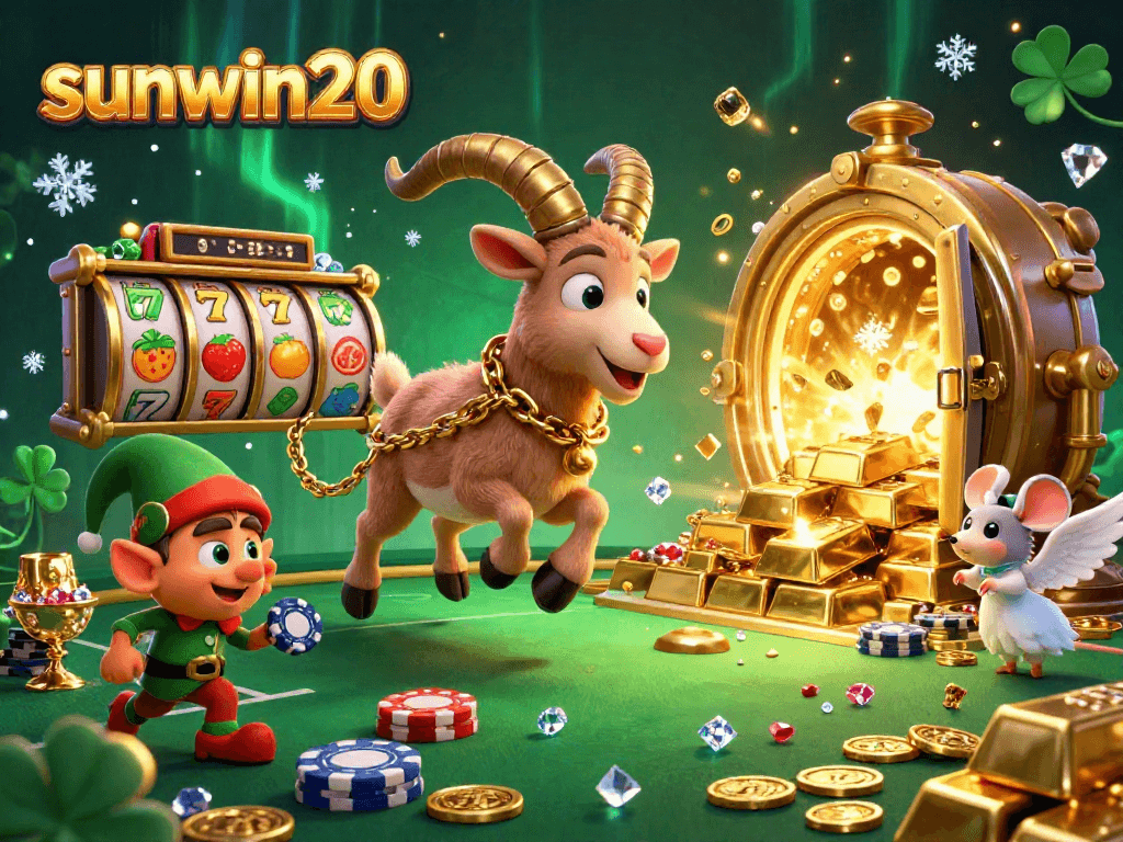 Experience excitement with sunwin20 at a chaotic casino with greedy gremlins and a hapless angel mouse.