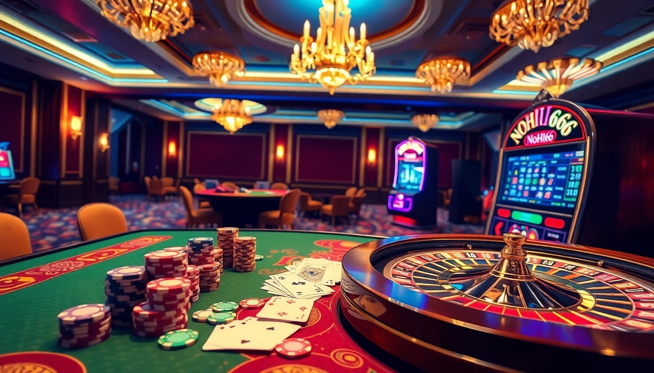 Experience the thrilling excitement of NOHU666 with engaging casino games and vibrant visuals.