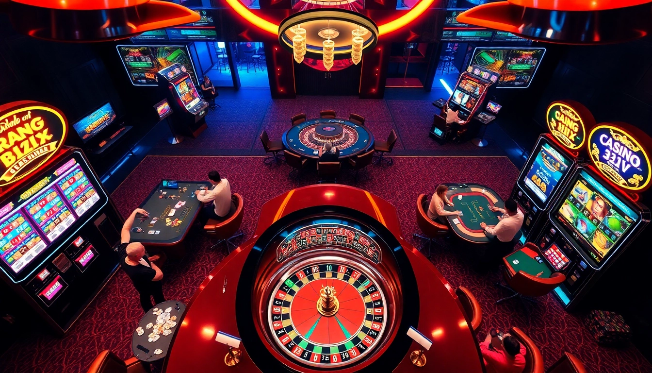 Experience the thrill of betting at trang chủ 88vv with vibrant casino tables and exciting games.