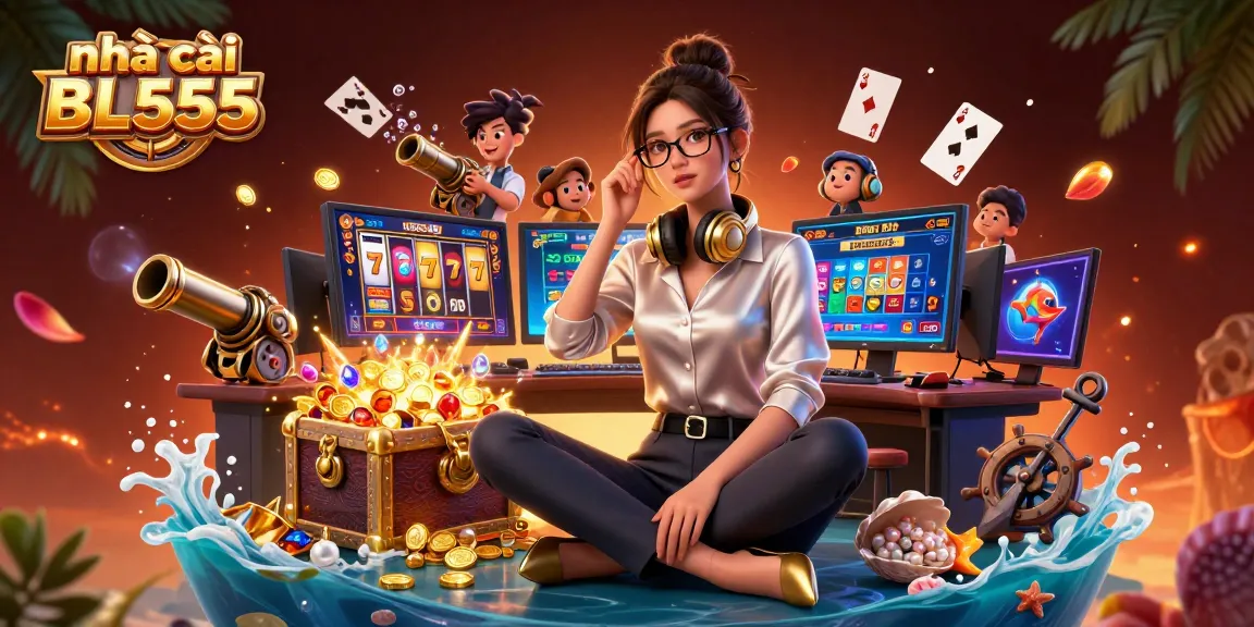 Play winning games at nhà cái BL555 with exciting slots and jackpots bursting with gold.