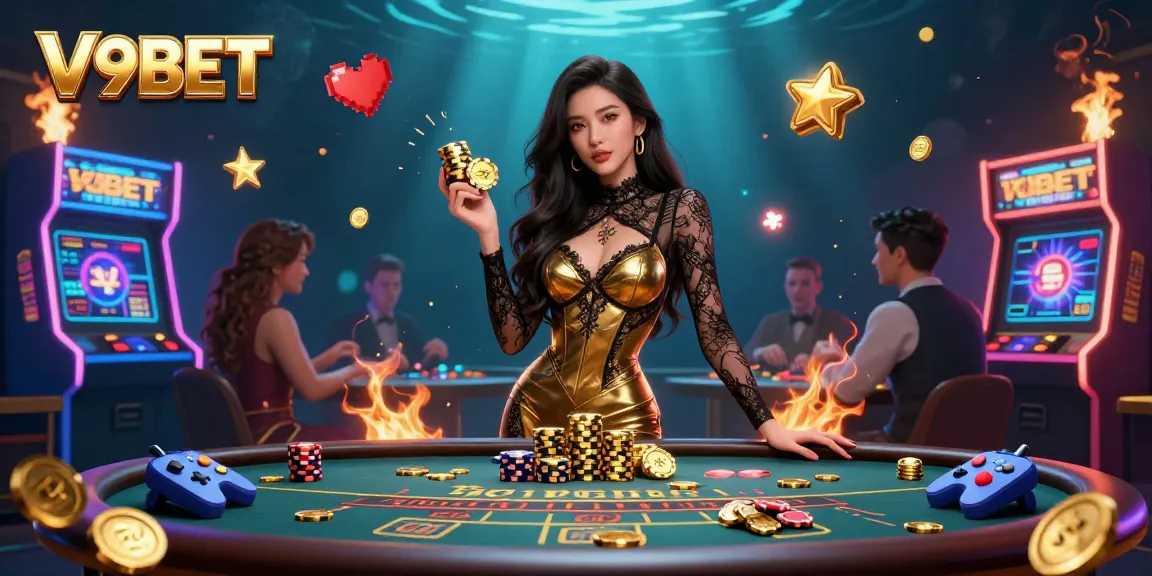 Experience thrilling baccarat with V9BET's elegant gameplay and high-stakes atmosphere.
