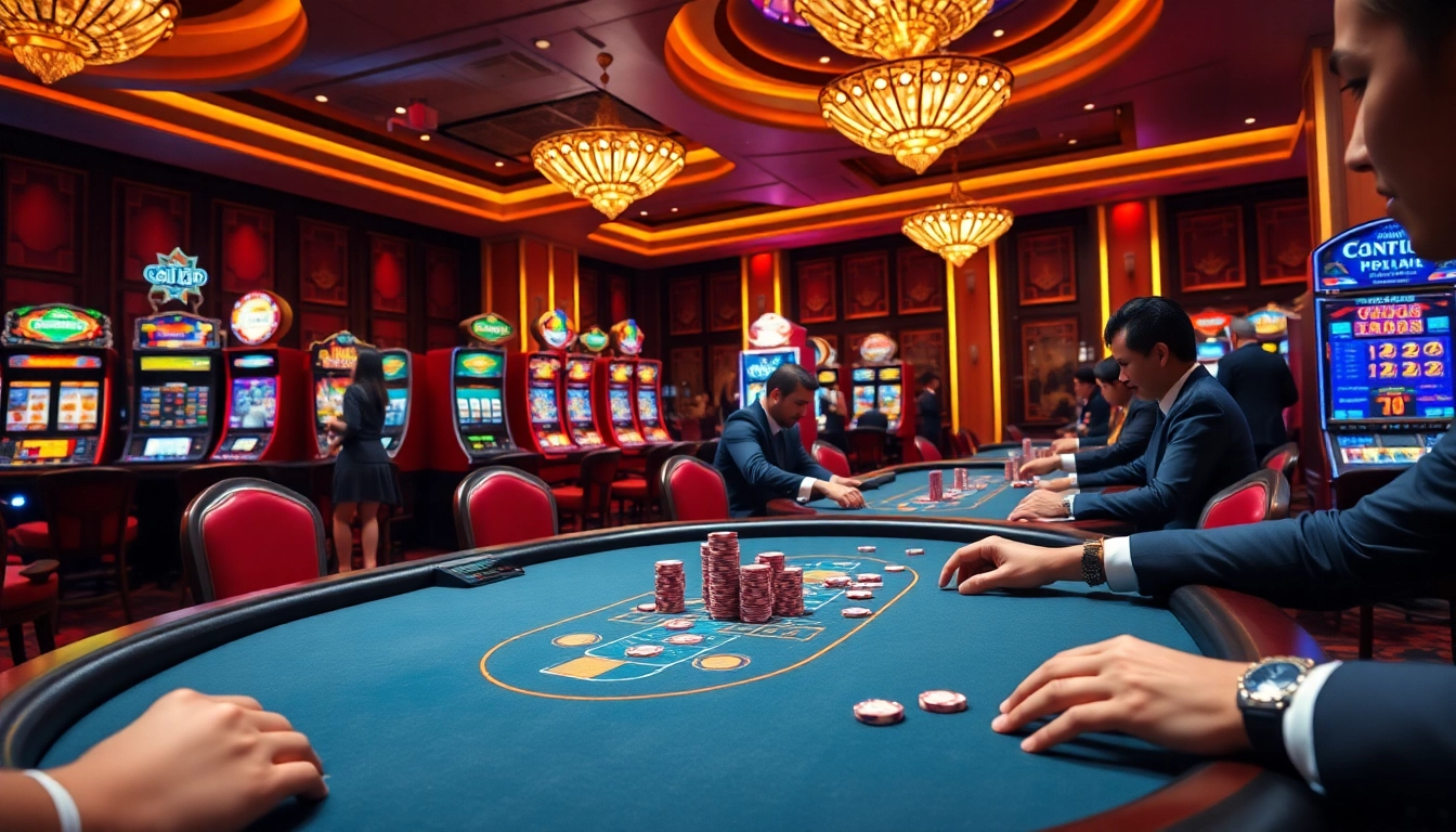 Enjoy a thrilling poker game experience at https://jtg88.com/, complete with vibrant tables and engaging players.