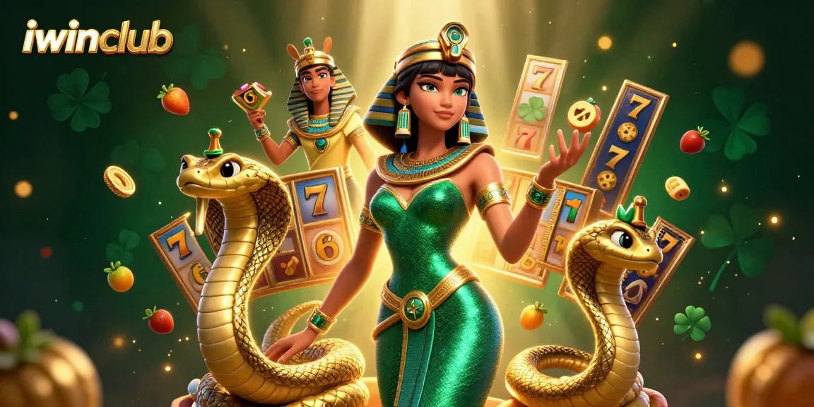 Join the excitement at iwinclub, where a dazzling woman meets thrilling slot games in a luxurious scene.