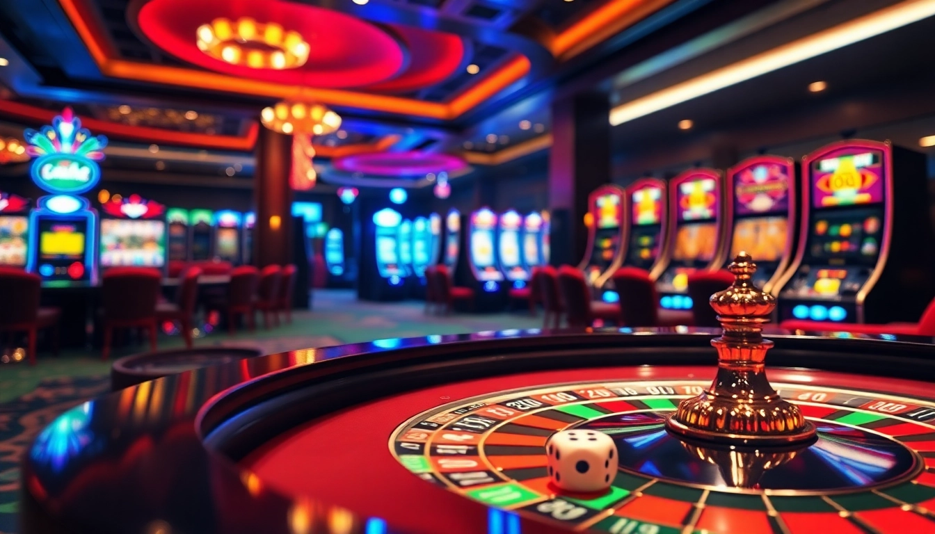 Experience the thrill of betting at 89bet.sh with vibrant casino tables and dice rolling.
