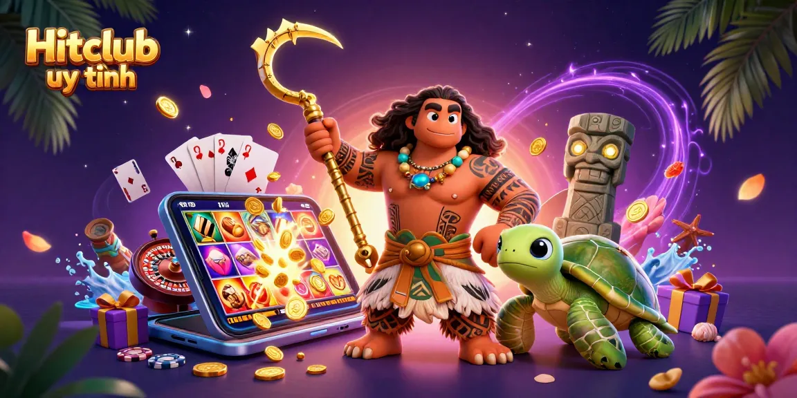Experience the dynamic rush at Hitclub uy tín with engaging 3D characters and casino games.
