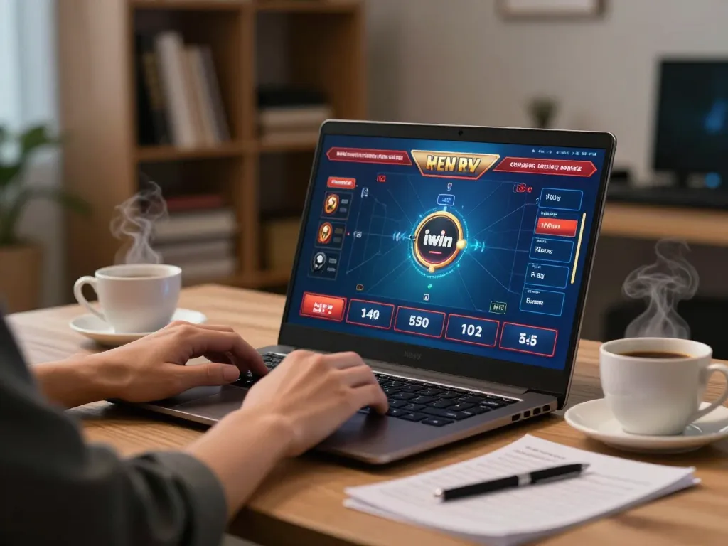Playing a strategic game on iwin while managing bankroll and notes