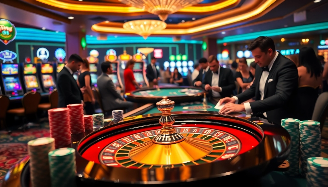 Experience winning moments at Five88 with roulette and vibrant casino ambiance.