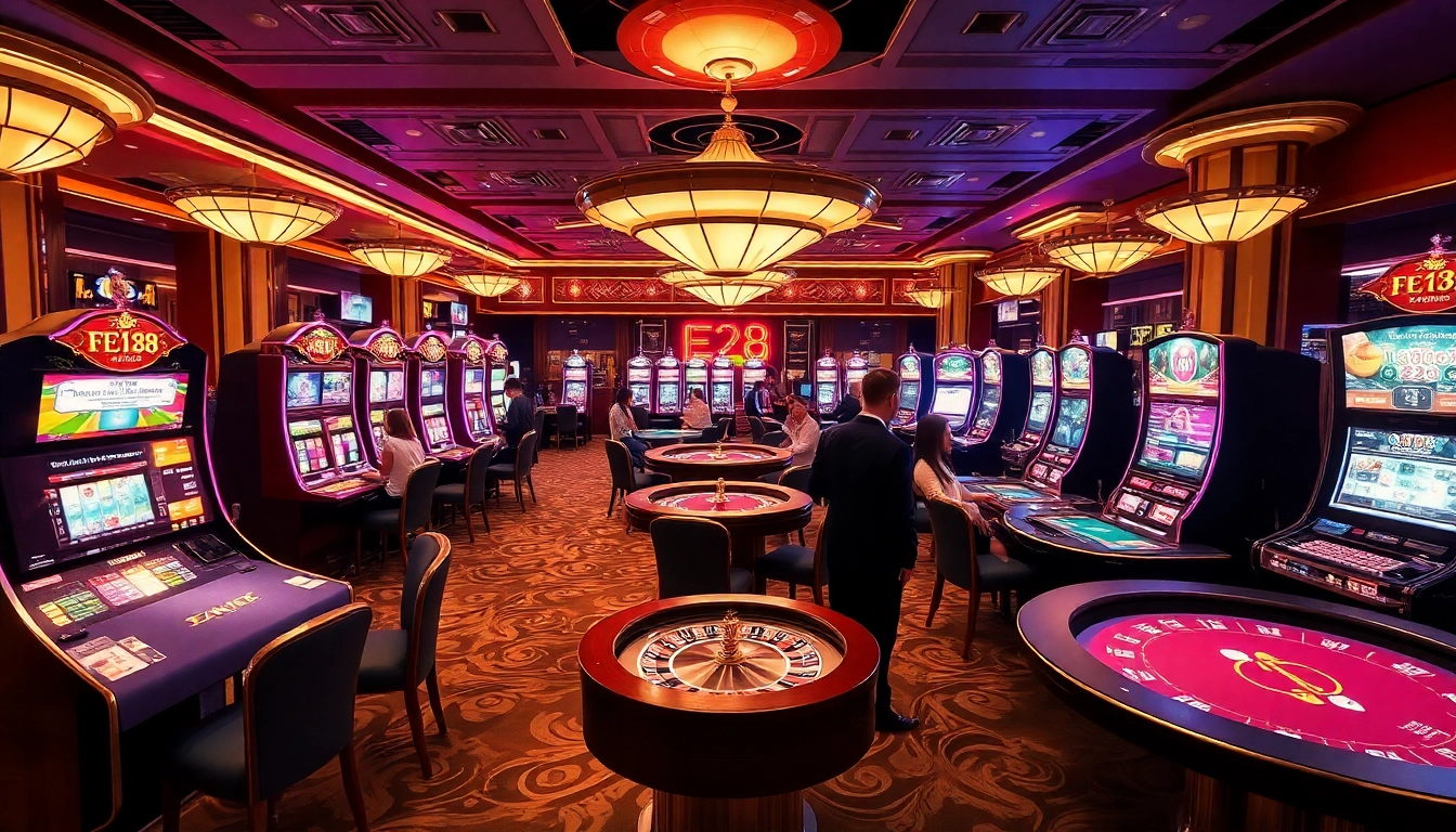 Experience thrilling gaming at E28 Malaysia with vibrant slots and engaging table games.