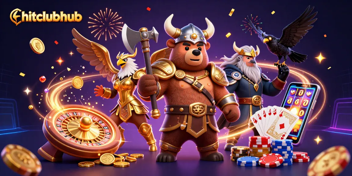 Experience the thrills at hitclubhub with a vibrant casino adventure in 3D!