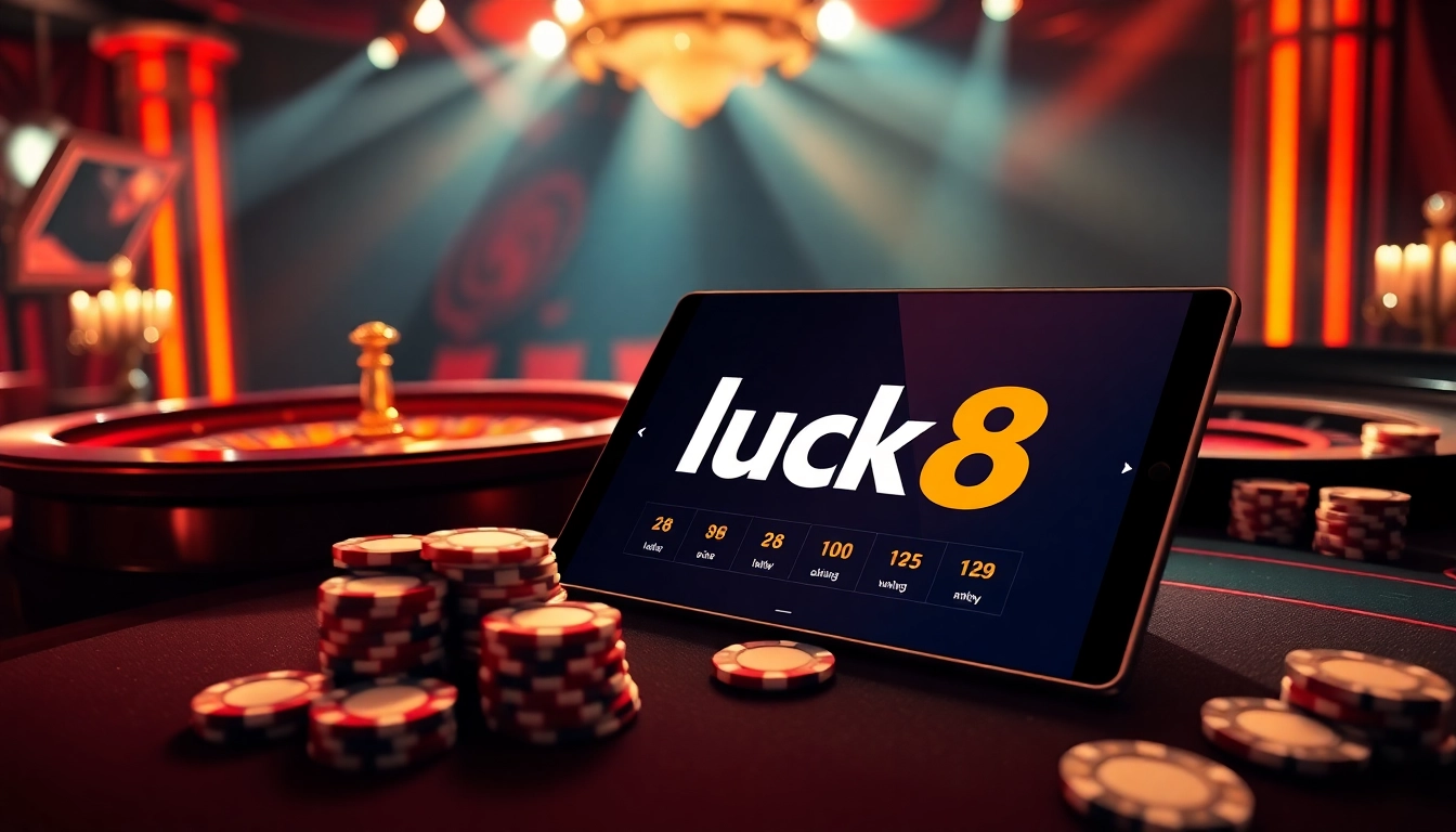 Experience excitement with luck8 đăng nhập through vibrant casino elements and sleek online interface.