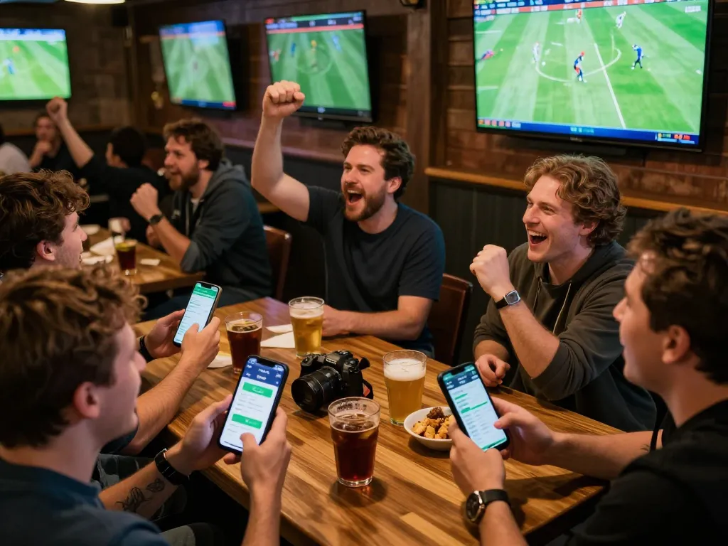 Watch resultsfootball live while placing bets during a thrilling sports bar experience.