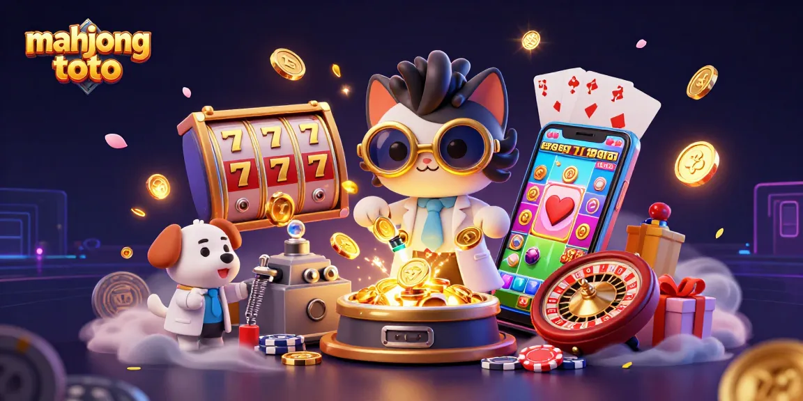 Engage with mahjong toto through thrilling games featuring gold coins, slot reels, and dynamic characters.