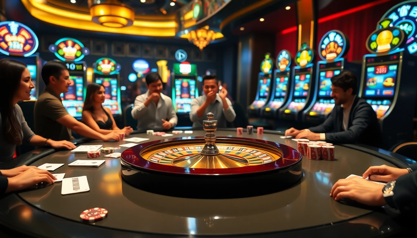Experience thrilling moments at https://88new.autos/ with engaging poker games and vibrant casino ambiance.
