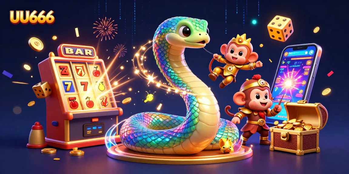 Experience thrilling gameplay at UU666 with a vibrant illustration of a carnival scene from a dynamic casino world.
