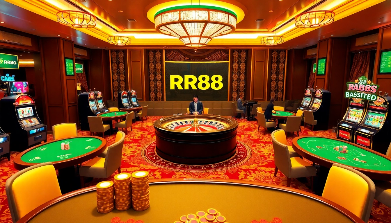 Experience RR88's vibrant online casino with engaging tables and exciting games.