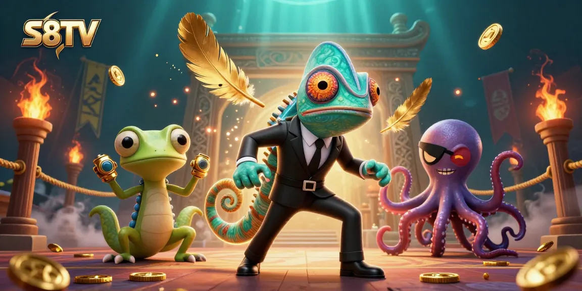 S8TV offers an exciting online casino experience with engaging characters and dynamic gaming elements.