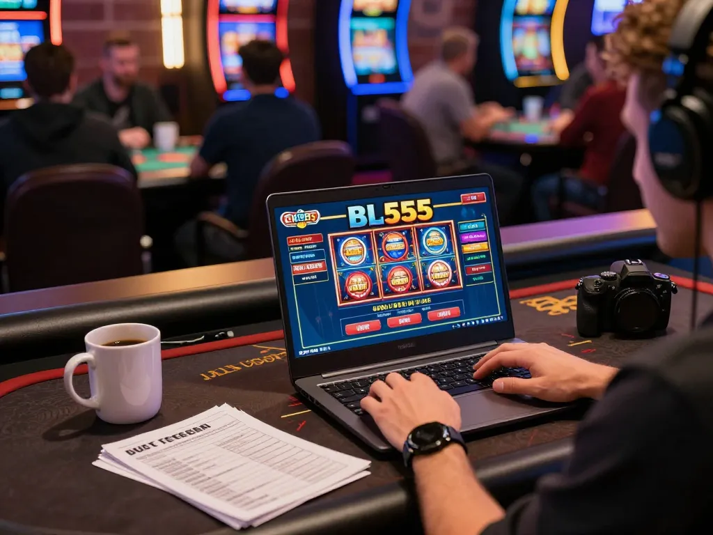 Player engaging in exciting BL555 online games, emphasizing strategic gameplay and a cozy atmosphere.