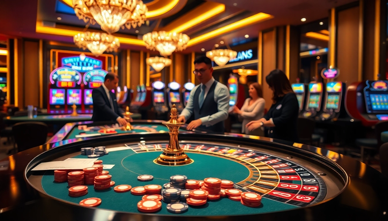 Experience thrilling gambling at rồng bạch kim, featuring exciting games and vibrant casino elements.
