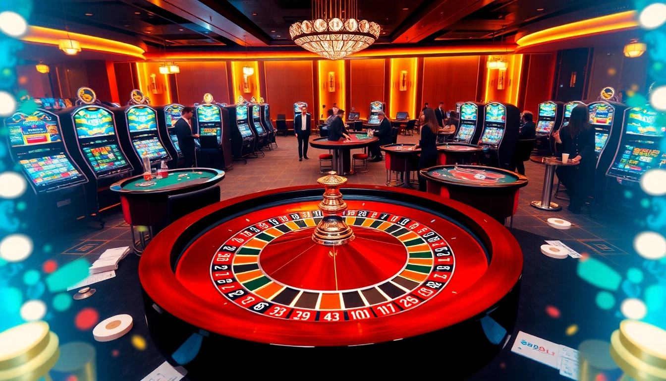 Experience thrilling gambling at 888b online casino with vibrant roulette wheels and engaging players.