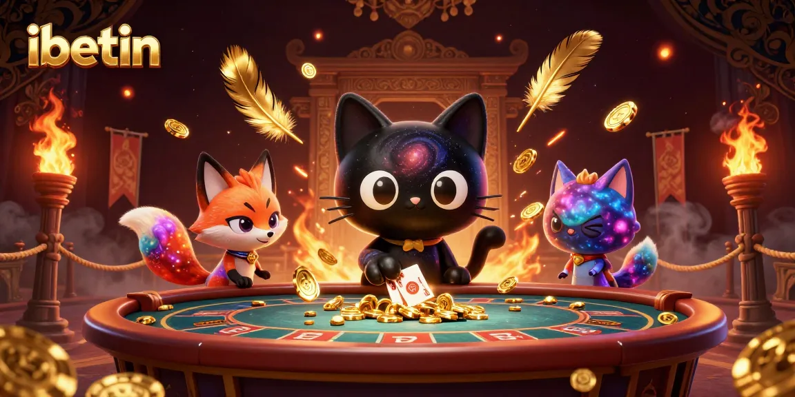 Experience the thrilling ibetin casino with dynamic gameplay and an enchanting cosmic scene.