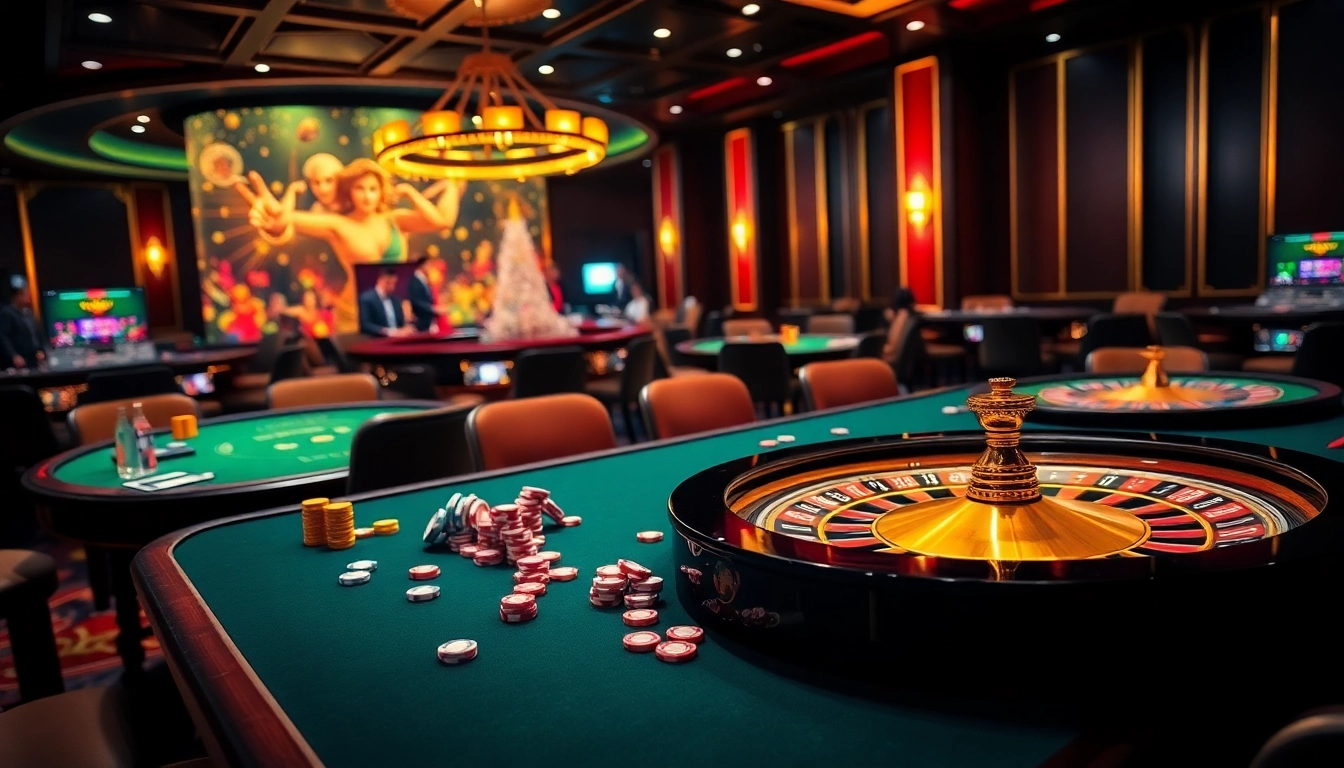 Experience thrilling gambling action at https://mm88.moe/ with vibrant gameplay and luxurious casino tables.