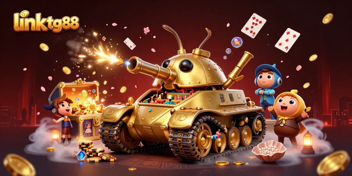 Experience the excitement of gaming at link tg88 with the golden beetle tank casino bursting with treasure!