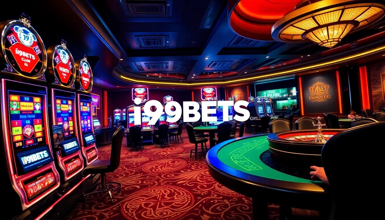 Players enjoying the excitement of various games at I9BETS CO COM casino.