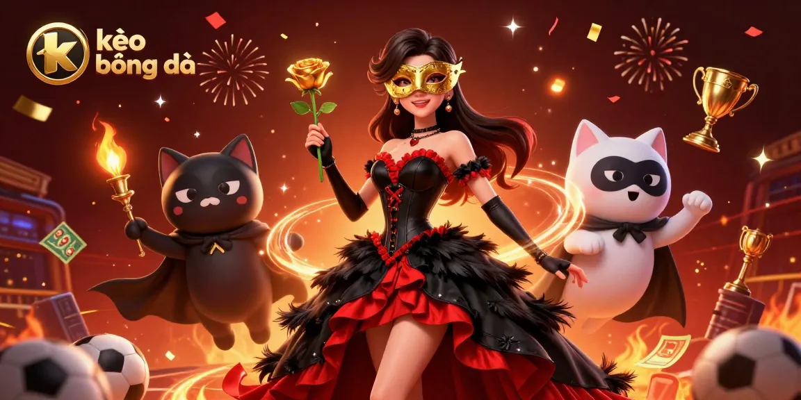 Engage with kèo bóng đá through online betting excitement, showcasing vibrant sports elements.