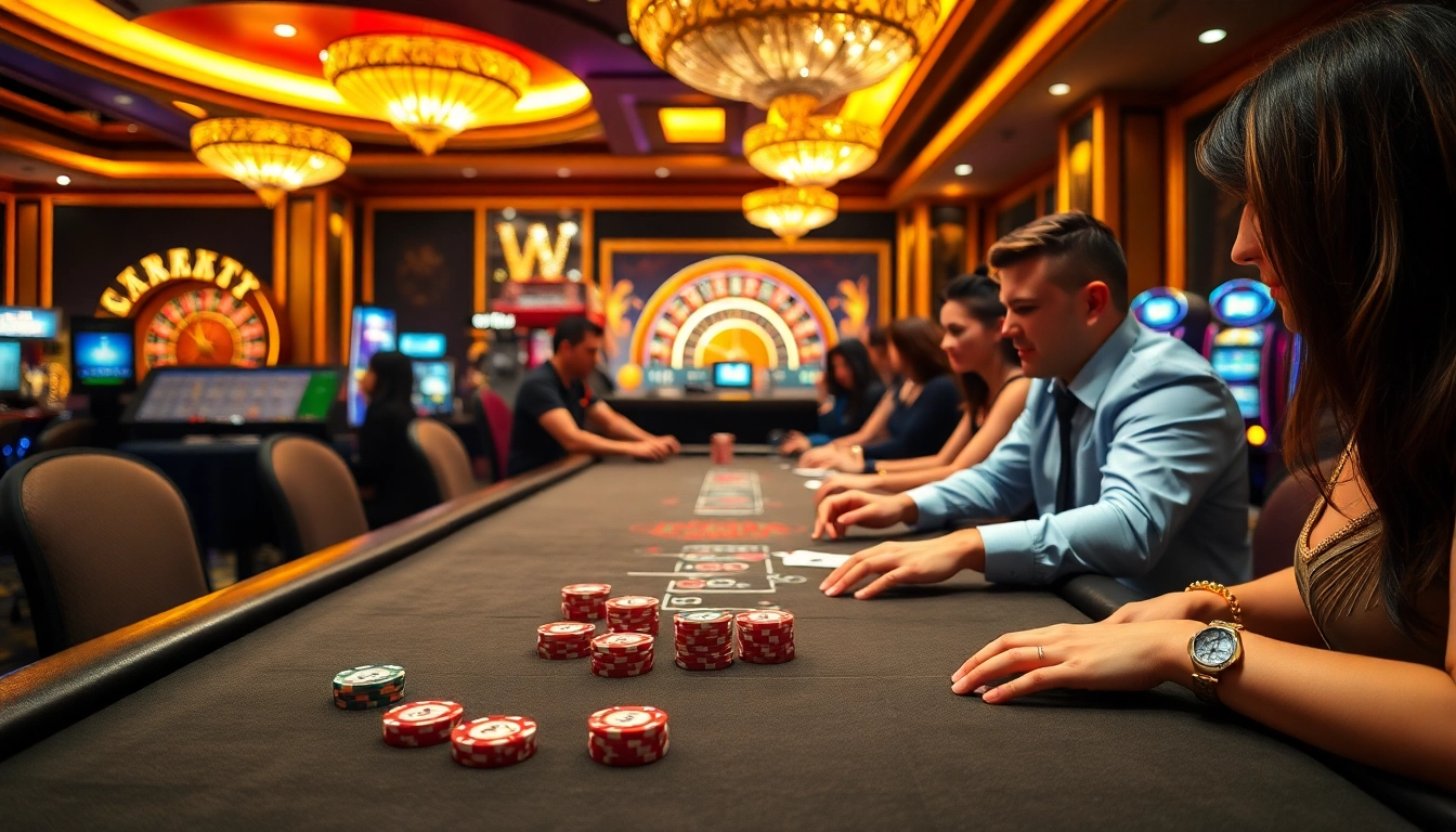 Experience the excitement of betting at https://tg88.cafe/ with vibrant casino tables and engaging gameplay.