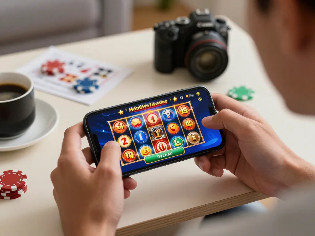 Experience thrilling gameplay on soibetzz with mobile slot games in a cozy home setting