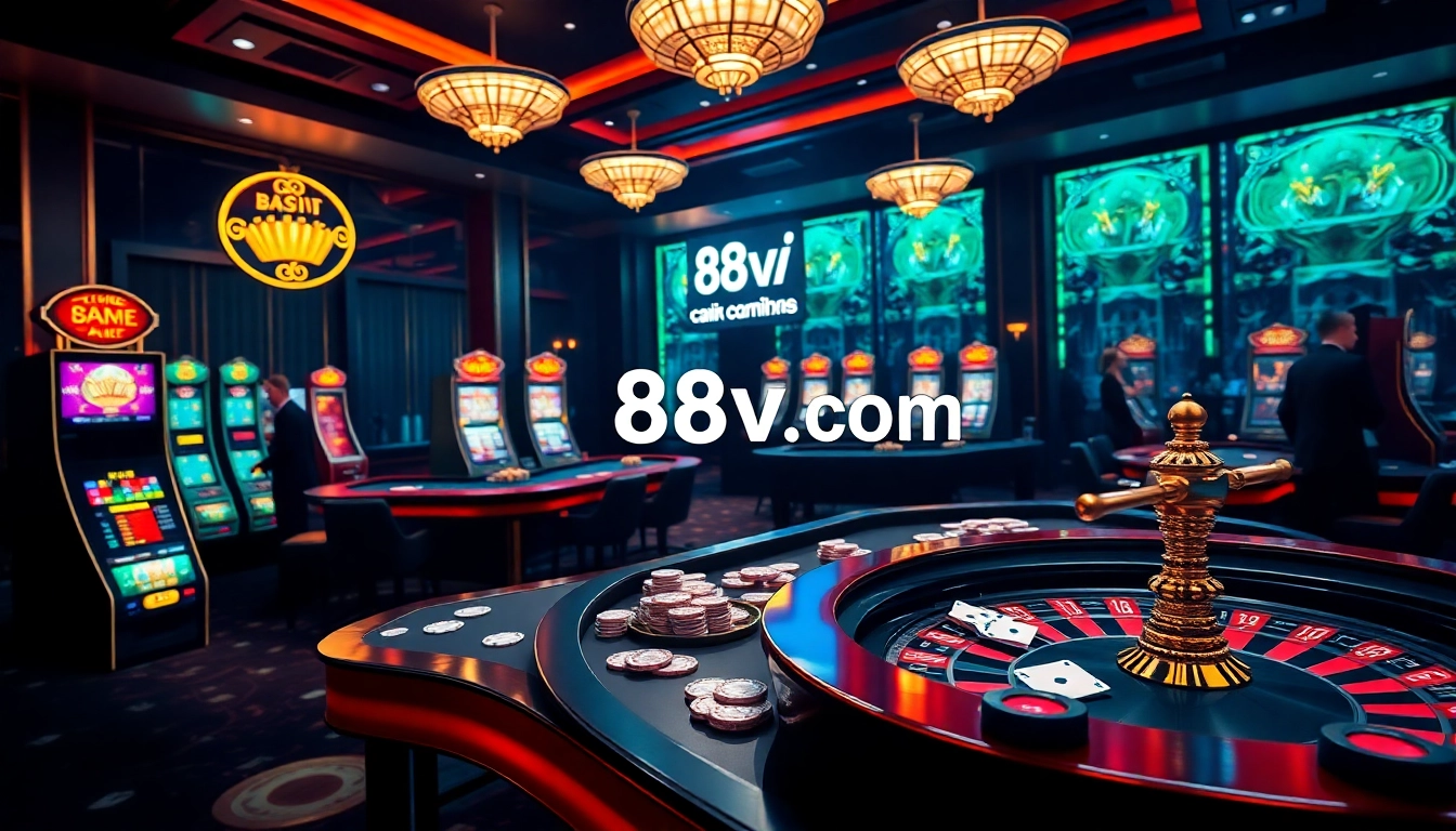 Experience the excitement of 88vv com with vibrant casino games and high-stakes betting.