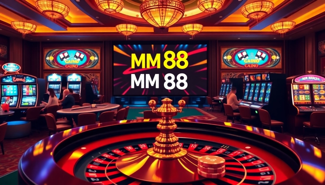 Experience the thrill of MM 88 with engaging online casino gameplay and vibrant visuals.