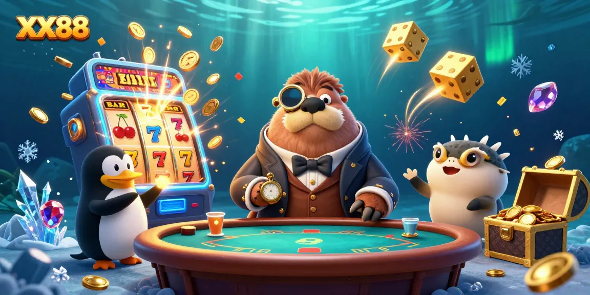 Experience exhilarating poker matches at XX88 with dramatic underwater scenes and unique characters.