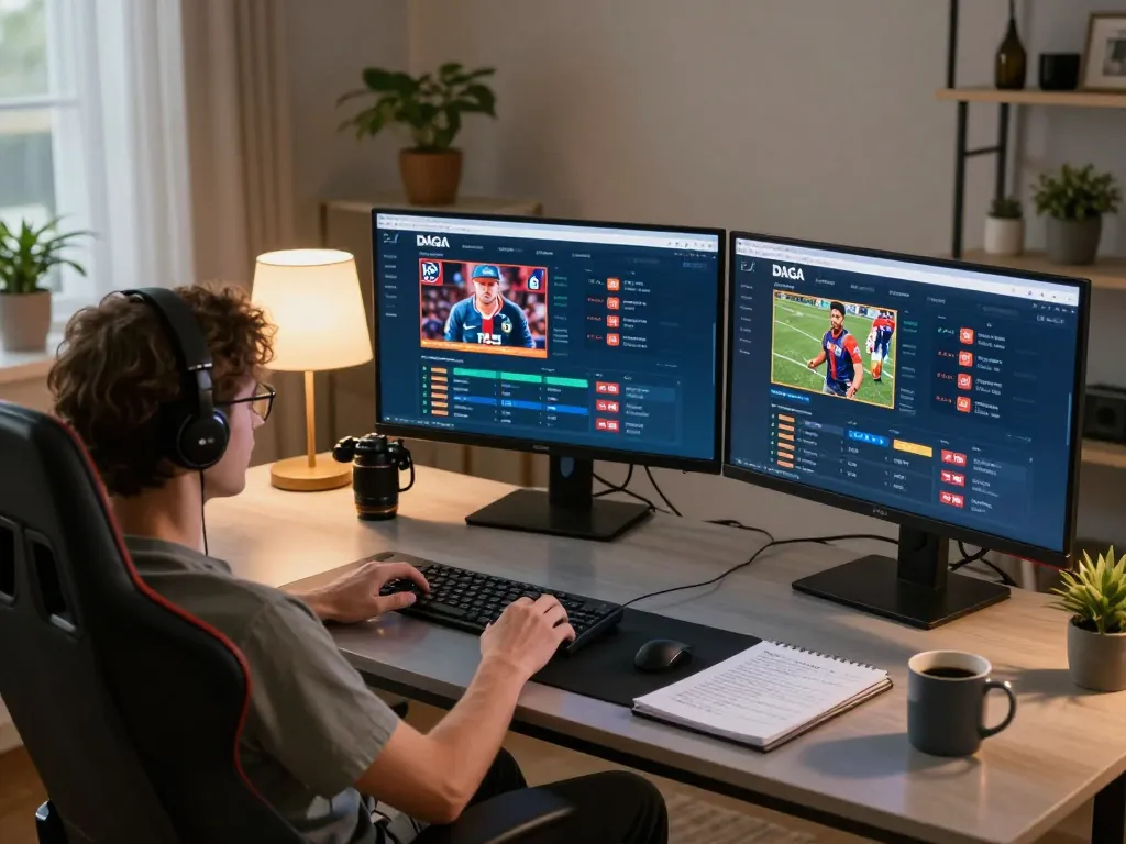 Dive into DAGA online betting experience with live gaming setup and strategic gambling notes