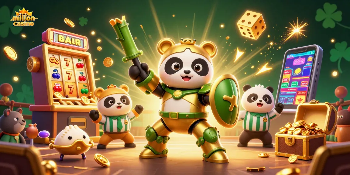 Experience thrilling gameplay at million-casino with vibrant slots and dynamic 3D visuals.