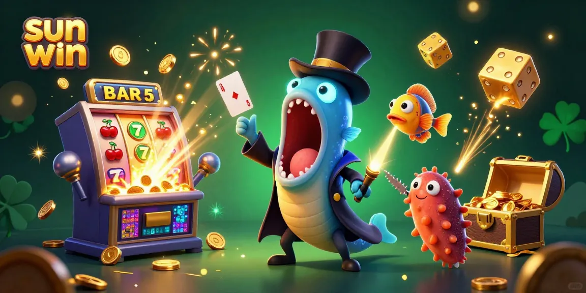 Experience thrilling gameplay at sun win with vibrant imagery of a magical casino undersea theme.