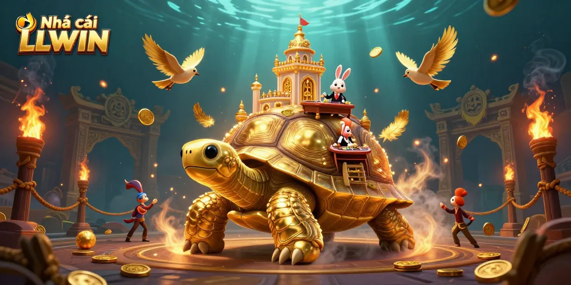 Engage with Nhà cái LLWIN's vibrant online gaming ecosystem filled with golden coins and dynamic dealers.