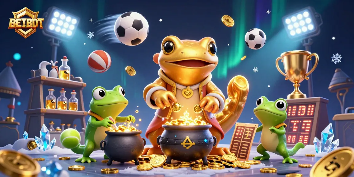 Experience exciting betting with BETBDT in a vibrant, dynamic casino scene featuring golden details and sports elements.