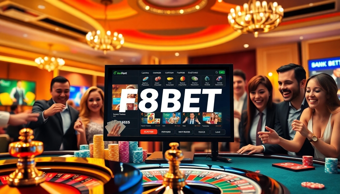 Exciting online casino experience at F8BET with diverse players engaged in dynamic gaming.