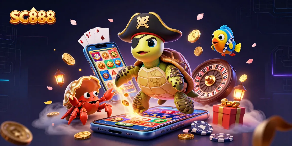 Engaged players win jackpots at SC888 with vibrant characters and casino action.
