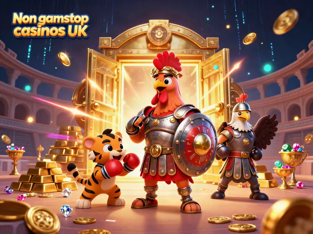 Engage in thrilling action at Non gamstop casinos UK featuring dynamic visuals and vibrant elements.