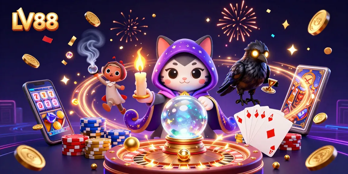 Experience thrilling games at LV88 with vibrant visuals and enchanting characters.