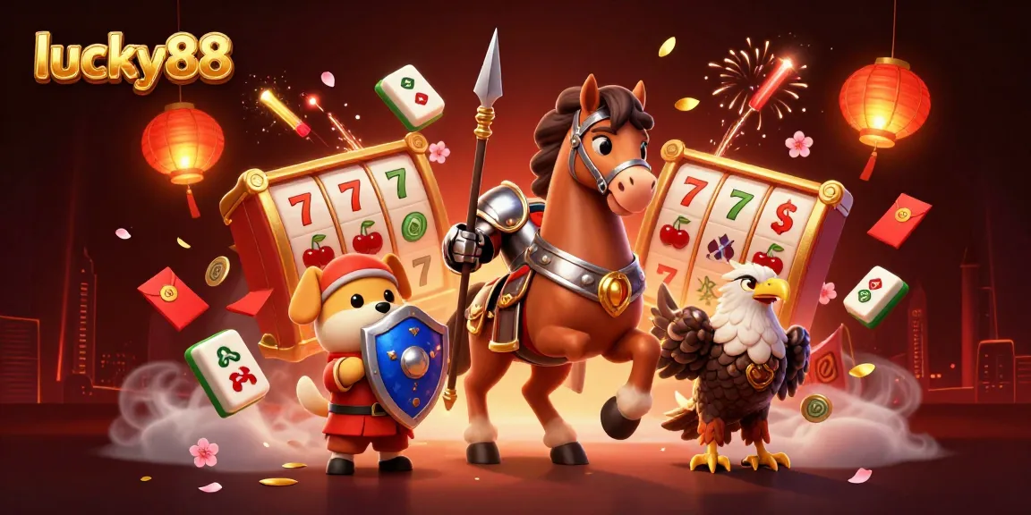 Spin the reels of lucky88 with engaging characters and vibrant casino elements!