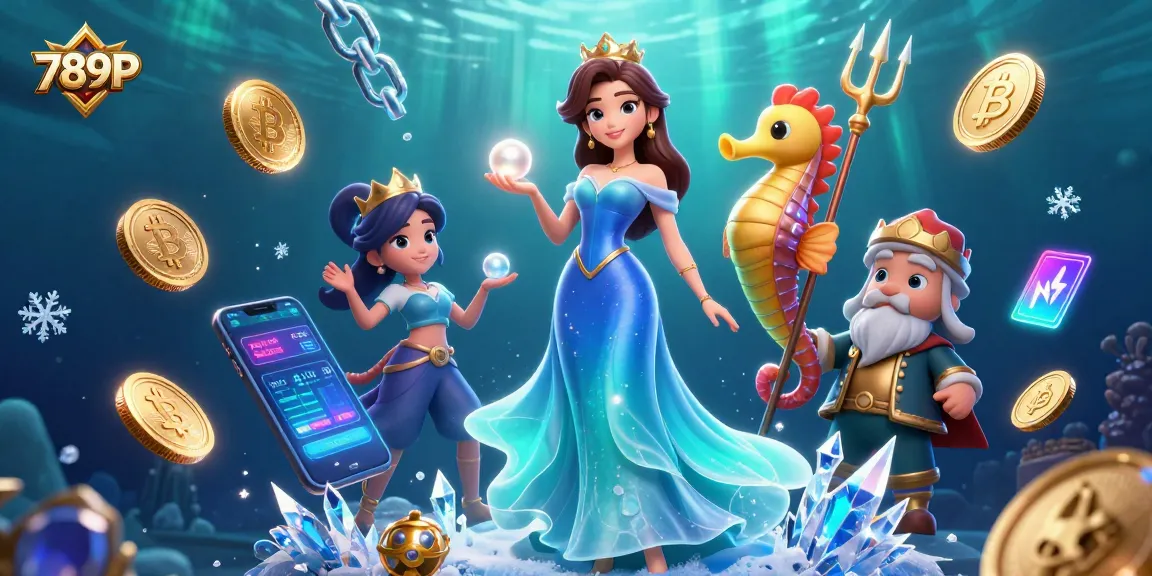 Engage with immersive gaming action at 789P, showcasing a stunning underwater casino theme.