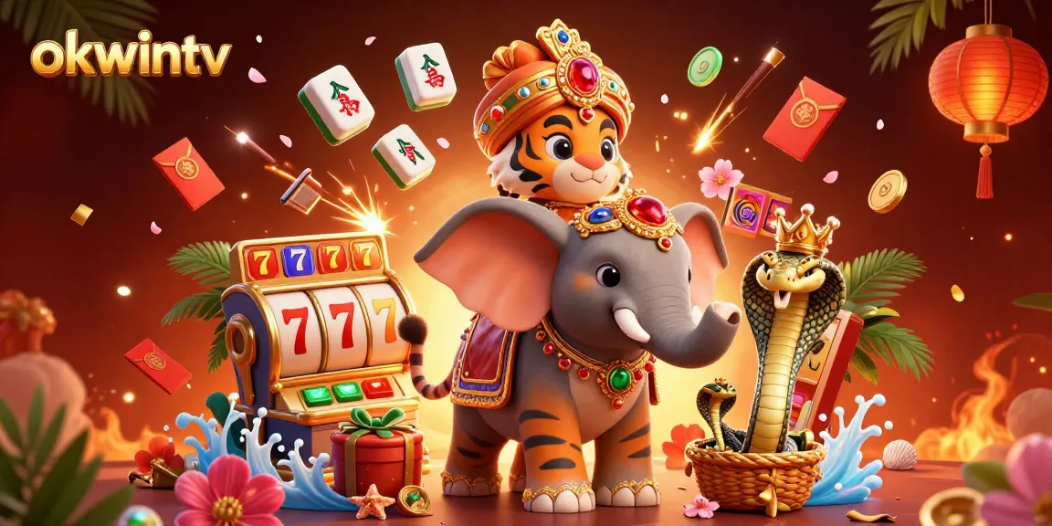 Experience the excitement of okwintv's vibrant casino atmosphere with stunning visuals and dynamic game elements.