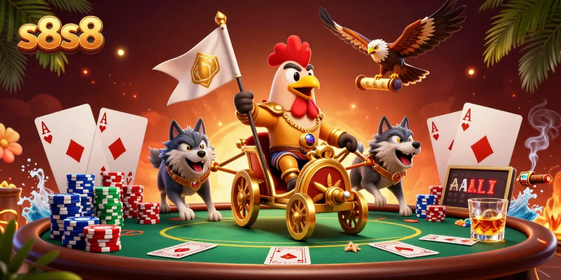 Engage in thrilling action at s8s8 with dynamic poker elements and vibrant 3D characters.