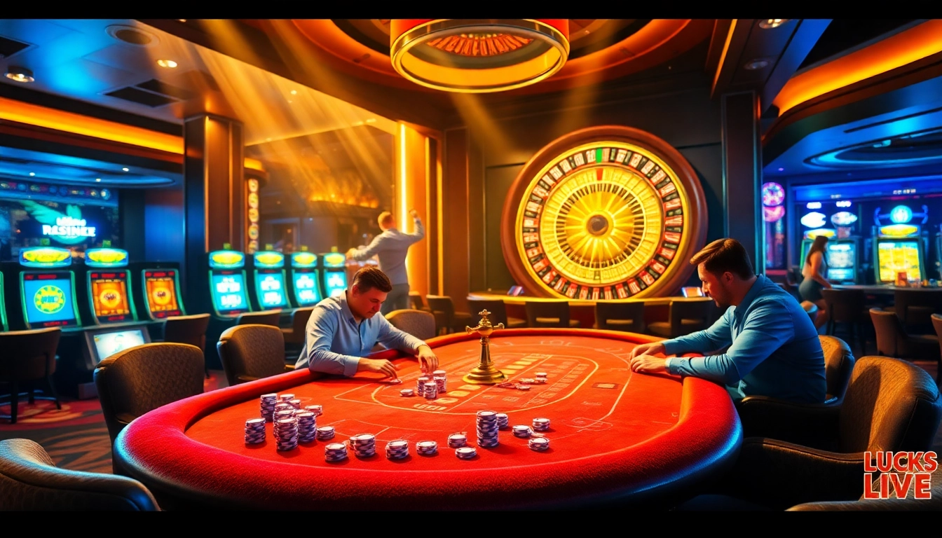 Enjoy thrilling casino excitement with gambling action at https://luck8s.live/ featuring poker and roulette tables.