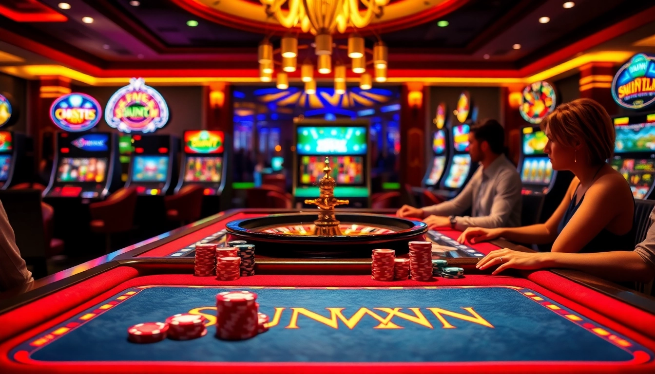 Experience the thrill of SUNWIN gaming with vibrant tables and exciting casino action.