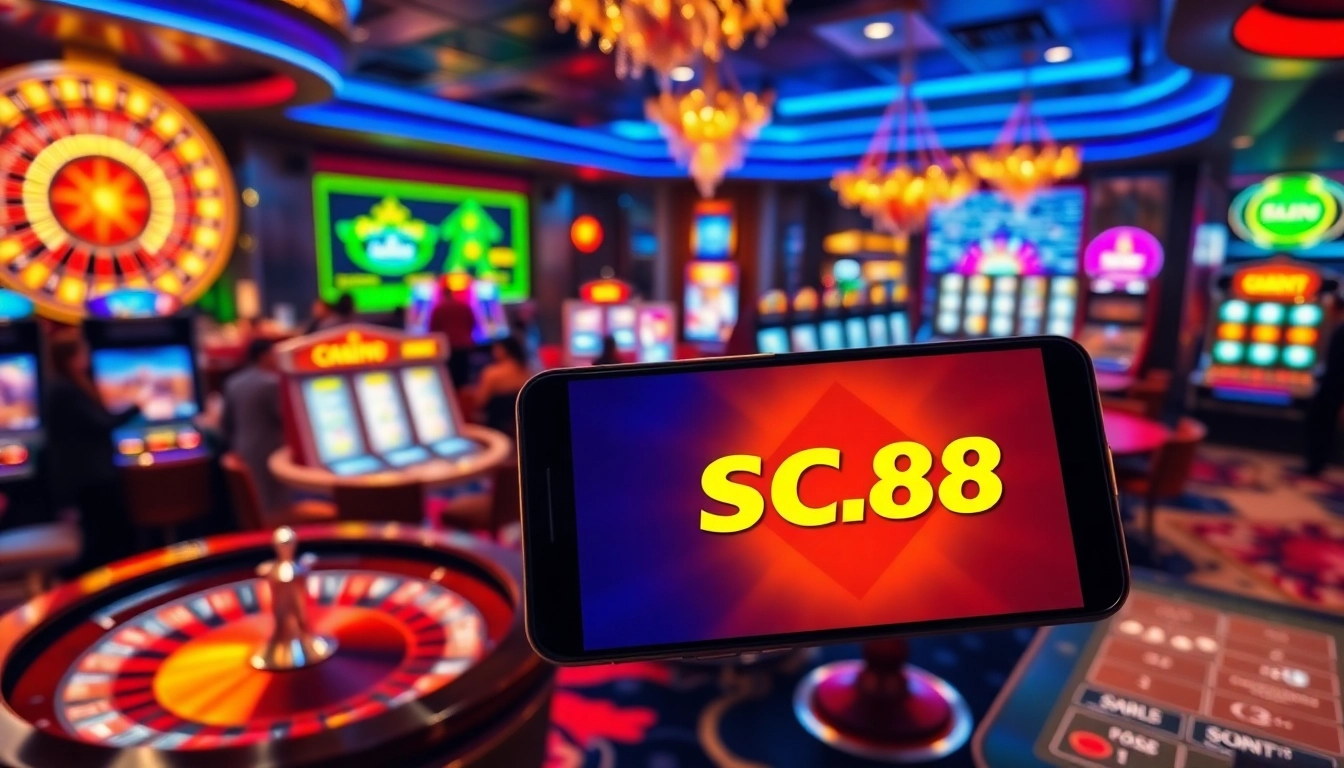 Experience online gambling with SC88 link showcasing vibrant casino games at http://sc88.link/. Play now!