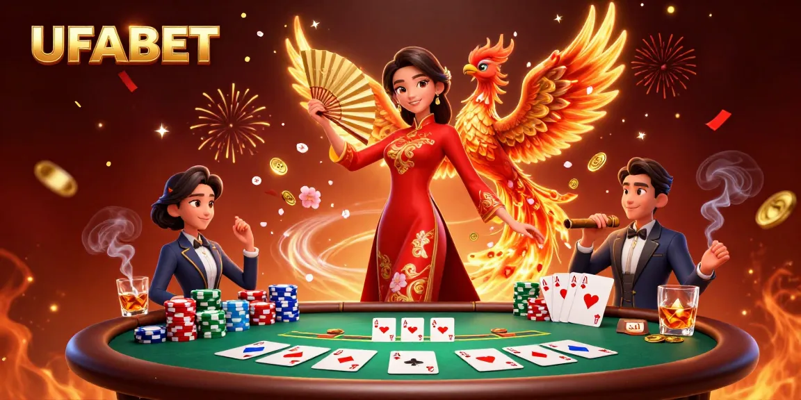 Play exciting poker games at UFABET with rich visuals and engaging characters.